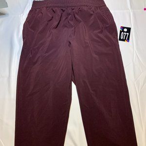 Victoria Sport Pull On Lounge Pants Sz. L Plum